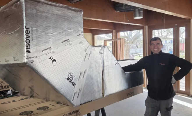 Formation dédiée à la réalisation de réseaux aérauliques en panneaux CLIMAVER à Crest, Crest, Valdrôme Chauffage & Valdrôme Climatisation